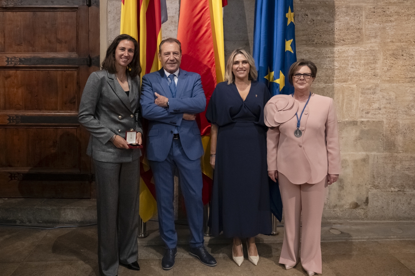 Marta Barrachina posa en valor el talent i la força de la província de Castelló en el Dia de la Comunitat Valenciana