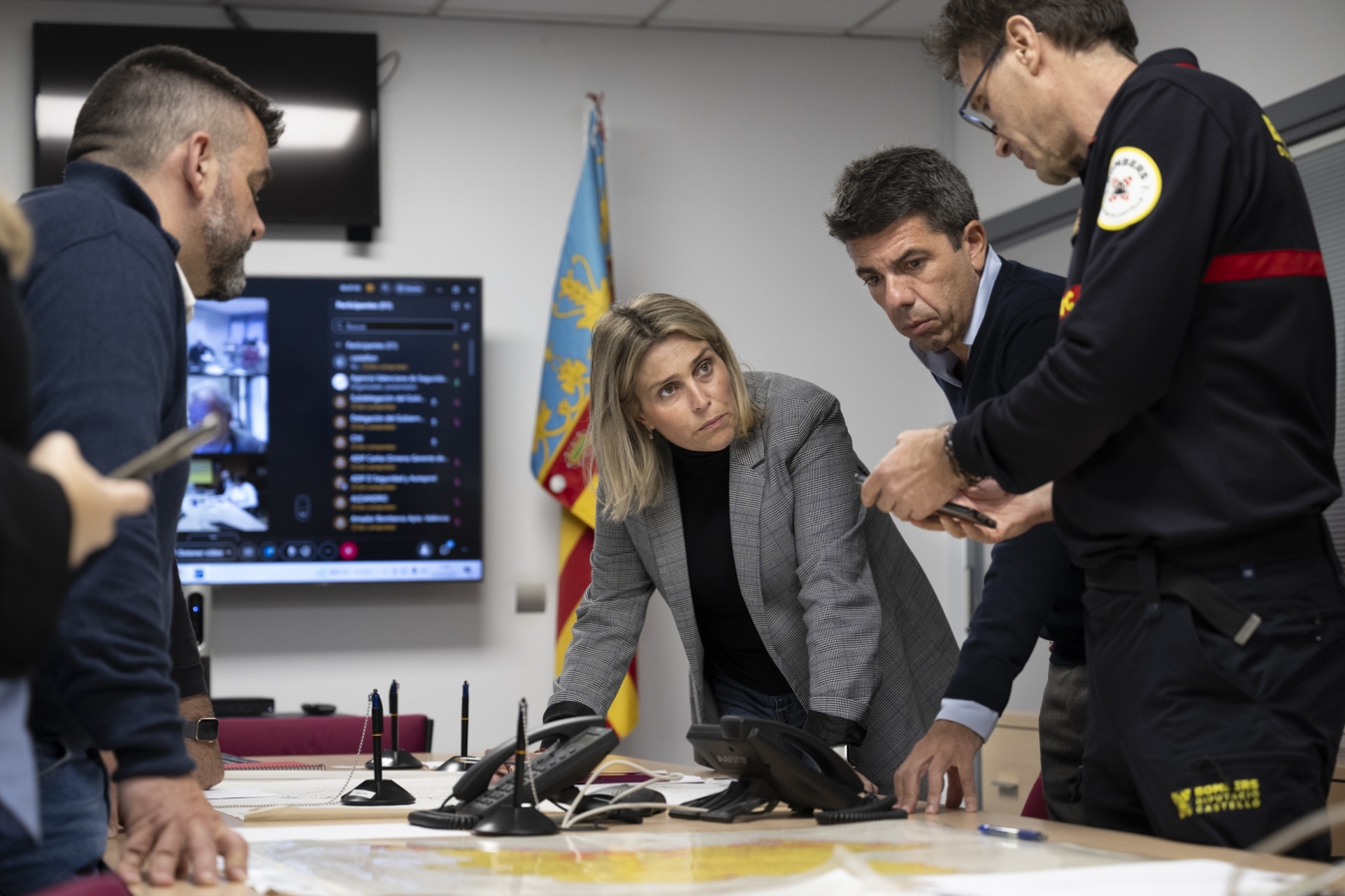 La Diputación de Castellón mantiene activos todos los dispositivos de emergencia ante el temporal de lluvias en la provincia