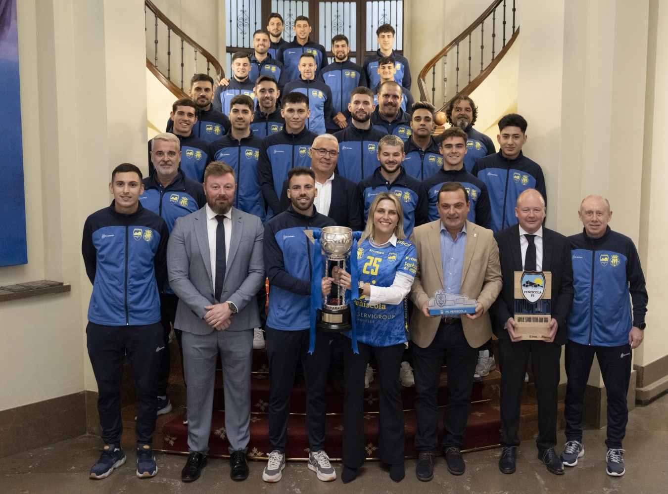 Marta Barrachina enaltix l'esforç, la dedicació i el treball en equip del Servigroup Peñíscola Futbol Sala
