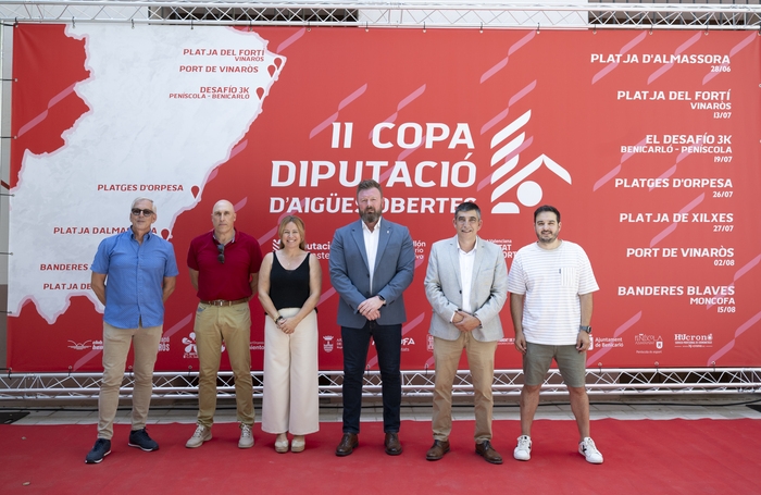 La Diputación de Castellón fomenta la práctica de la natación en aguas abiertas con la II edición de la ‘Copa Diputació d’Aigües Obertes’