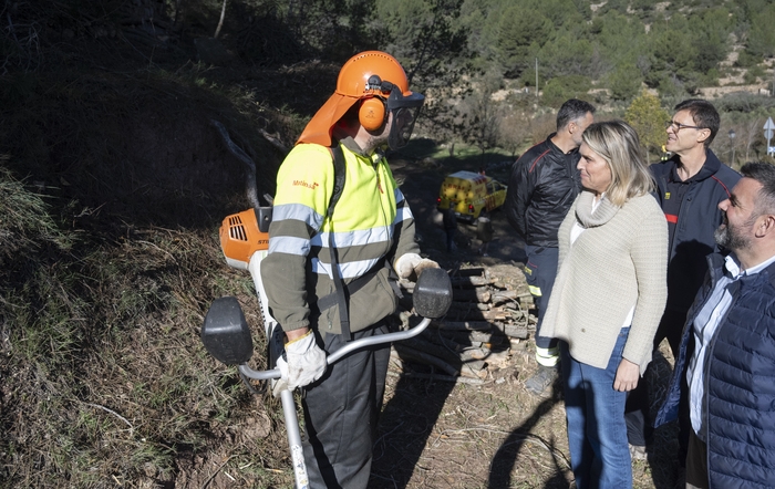 La Diputació de Castelló reforça la prevenció i la lluita contra els incendis a través de les Brigades Rurals d’Actuació Forestal