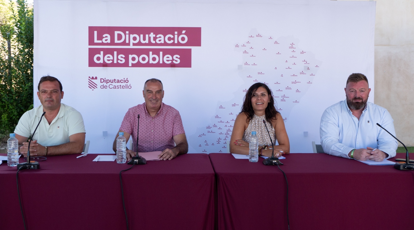La Diputació de Castelló enaltix els més d'11 milions d'euros en inversions i les millores impulsades al Baix Maestrat