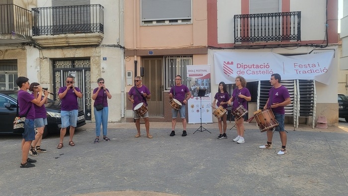 La Diputació de Castelló promou la música tradicional de dolçaina i tabal amb la XIII edició del Dolç Festival
