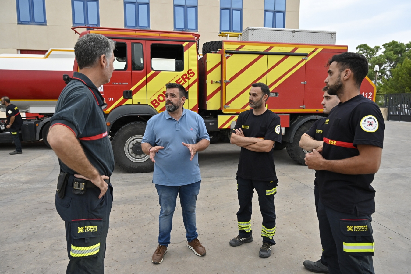 La Diputación de Castellón pone un dispositivo especial de efectivos a disposición de la lucha contra los incendios en Castilla y León y mantiene el dispositivo ante cualquier emergencia