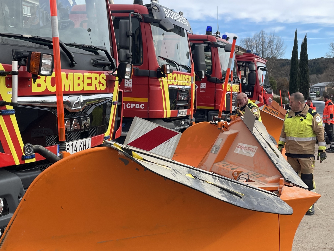 La Diputación de Castellón tiene preparado el dispositivo preventivo ante la bajada de temperaturas con 300 toneladas de sal y 20 máquinas quitanieve