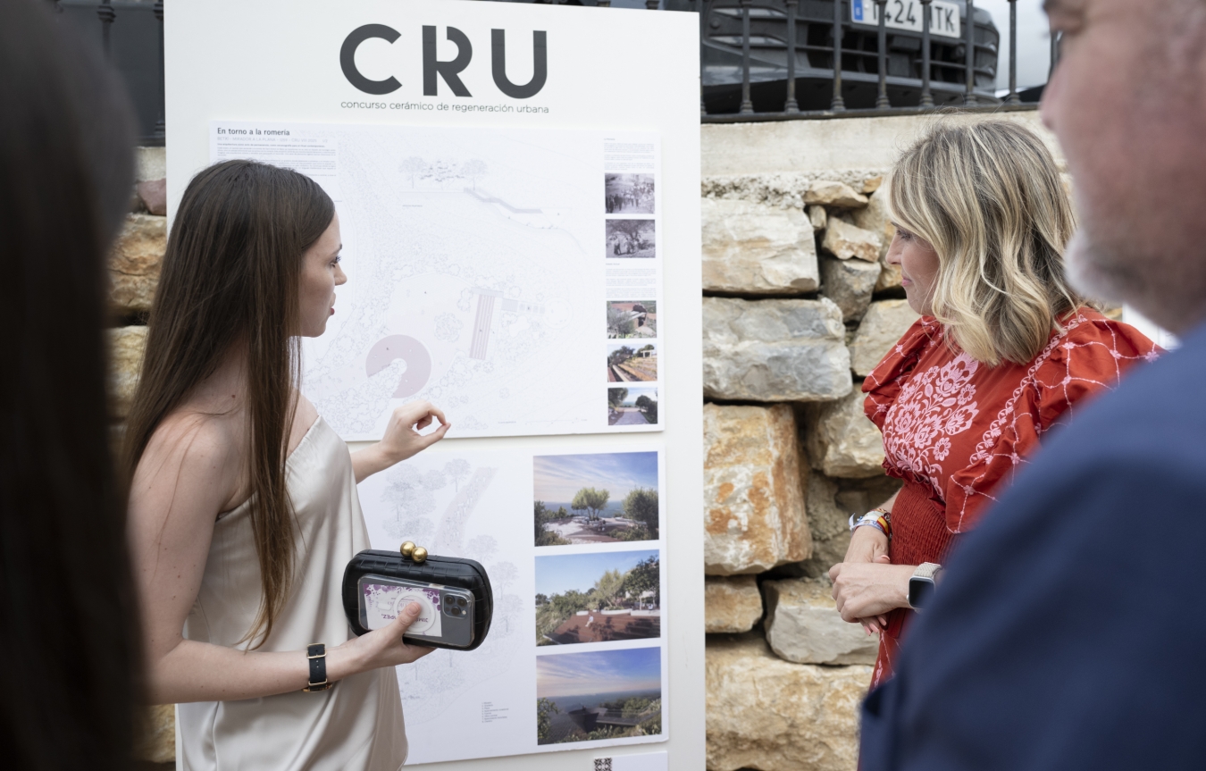 La Diputació de Castelló promou l'ús de la ceràmica per a millorar espais públics de la província amb el llançament del Pla CRU IX