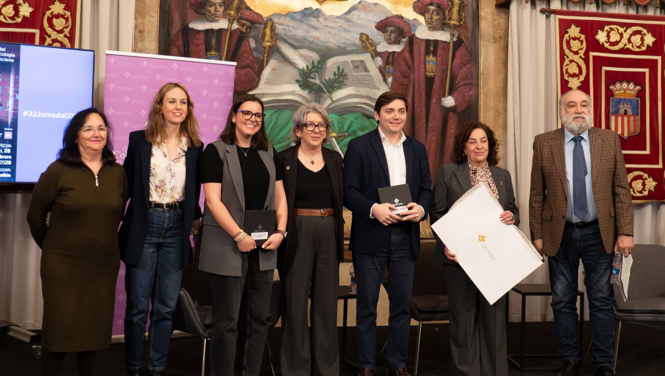 La Diputació de Castelló reconeix la labor del COPCV en la 32a Jornada Professional dedicada a la pobresa i la soledat no desitjada