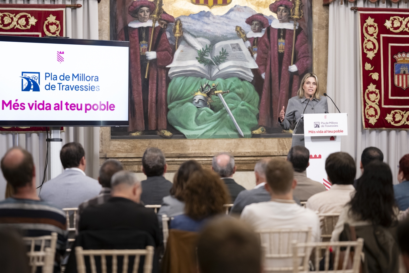 La Diputació impulsa el primer pla de millora de travessies i accessos dirigit a 64 municipis i amb una inversió de 7 milions d'euros per als anys 2026 i 2027