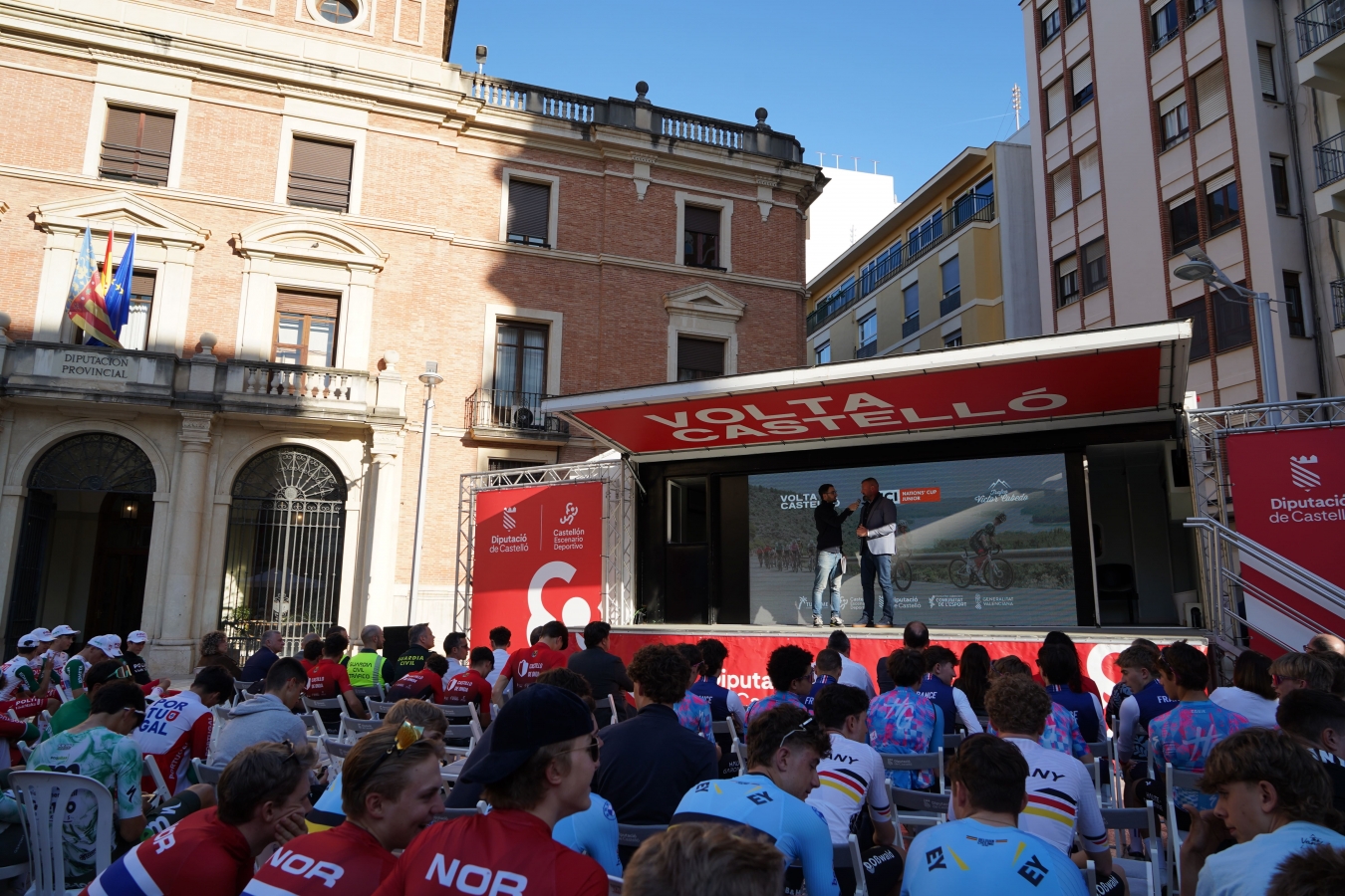 La Diputación sitúa a la provincia de Castellón en la cima del ciclismo formativo internacional con la 43.ª edición de la Volta Castelló