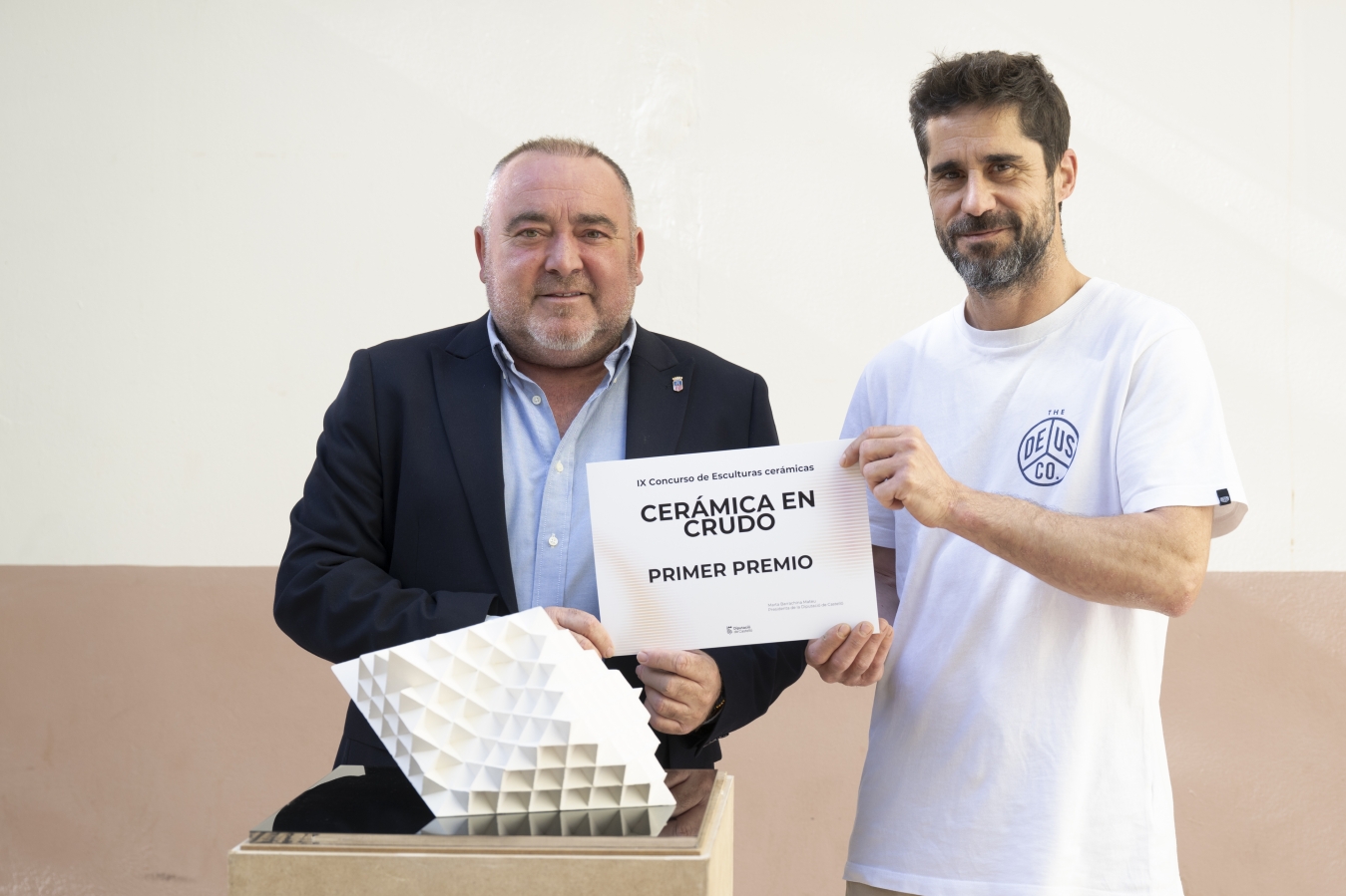 La Diputación de Castellón premia la calidad y creatividad de ‘Topología del crecimiento’ en el IX Concurso Cerámica en Crudo