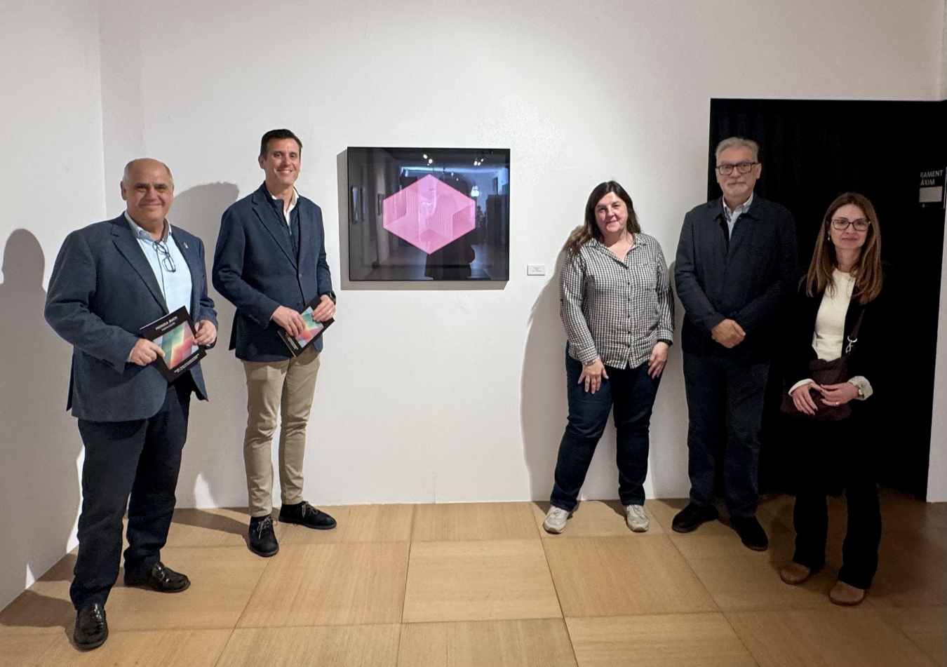 La Diputación de Castellón y el Ayuntamiento de Benicarló promocionan el arte contemporáneo a través de la exposición ‘Monika Buch. Forma y color’
