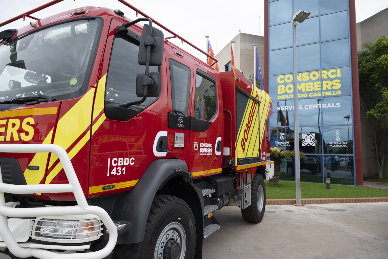 La Diputación de Castellón activa todo el dispositivo preventivo de bomberos ante la alerta por fuertes lluvias en la provincia